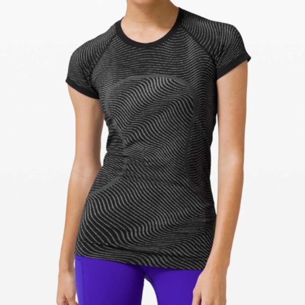 Lululemon Run Swiftly In Illusion Black *Seawheez… - image 1